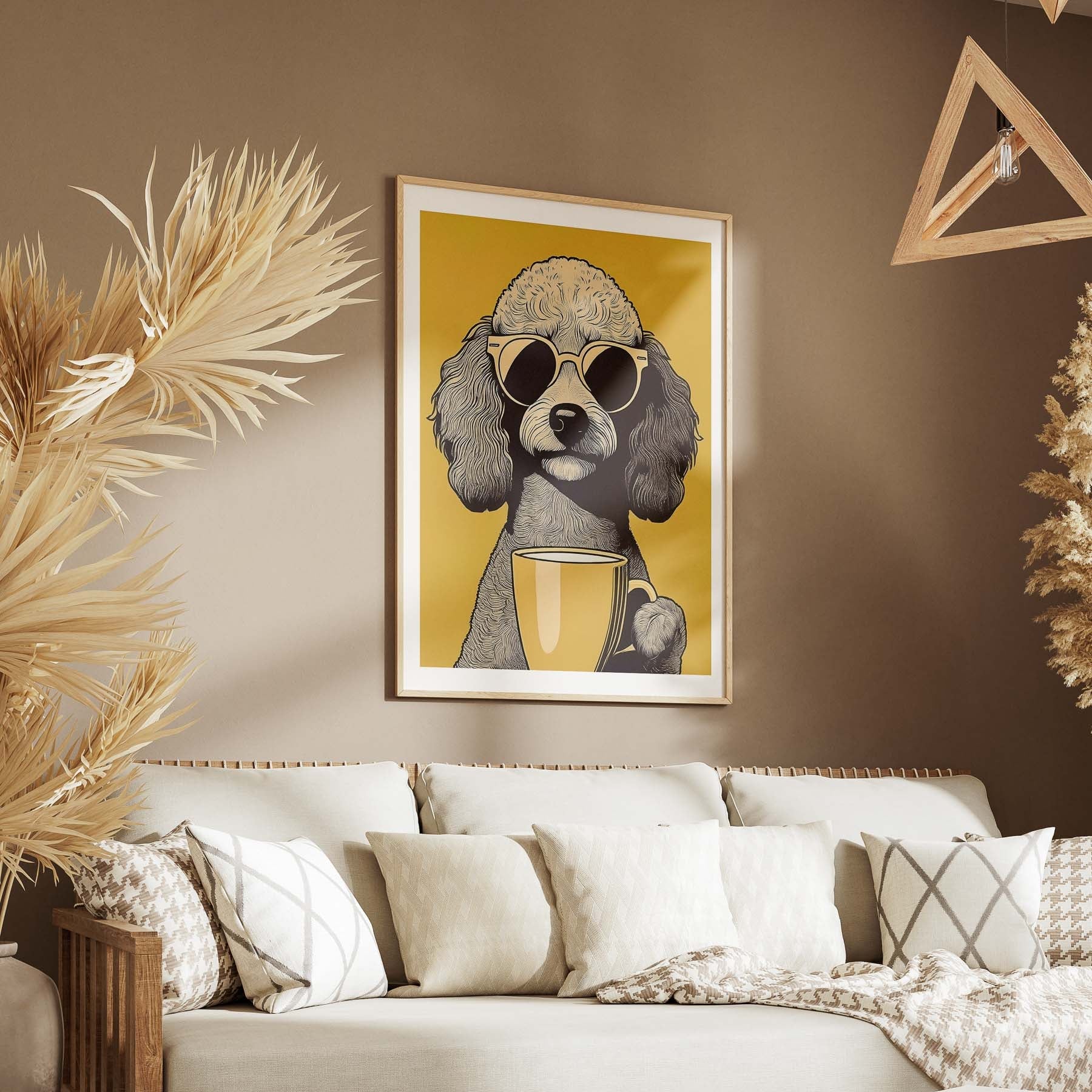 Poodle Chillin Coffee Dog image 5