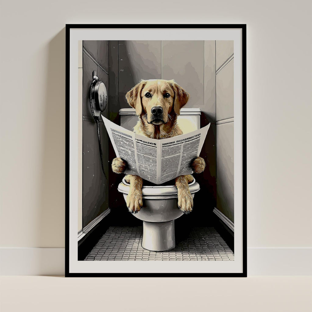 Labrador Retriever Toilet Humour Dog Series 3 image 0