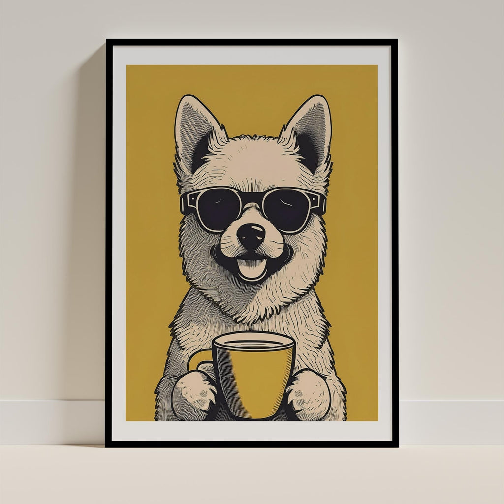 Pomapoo Chillin Coffee Dog image 11