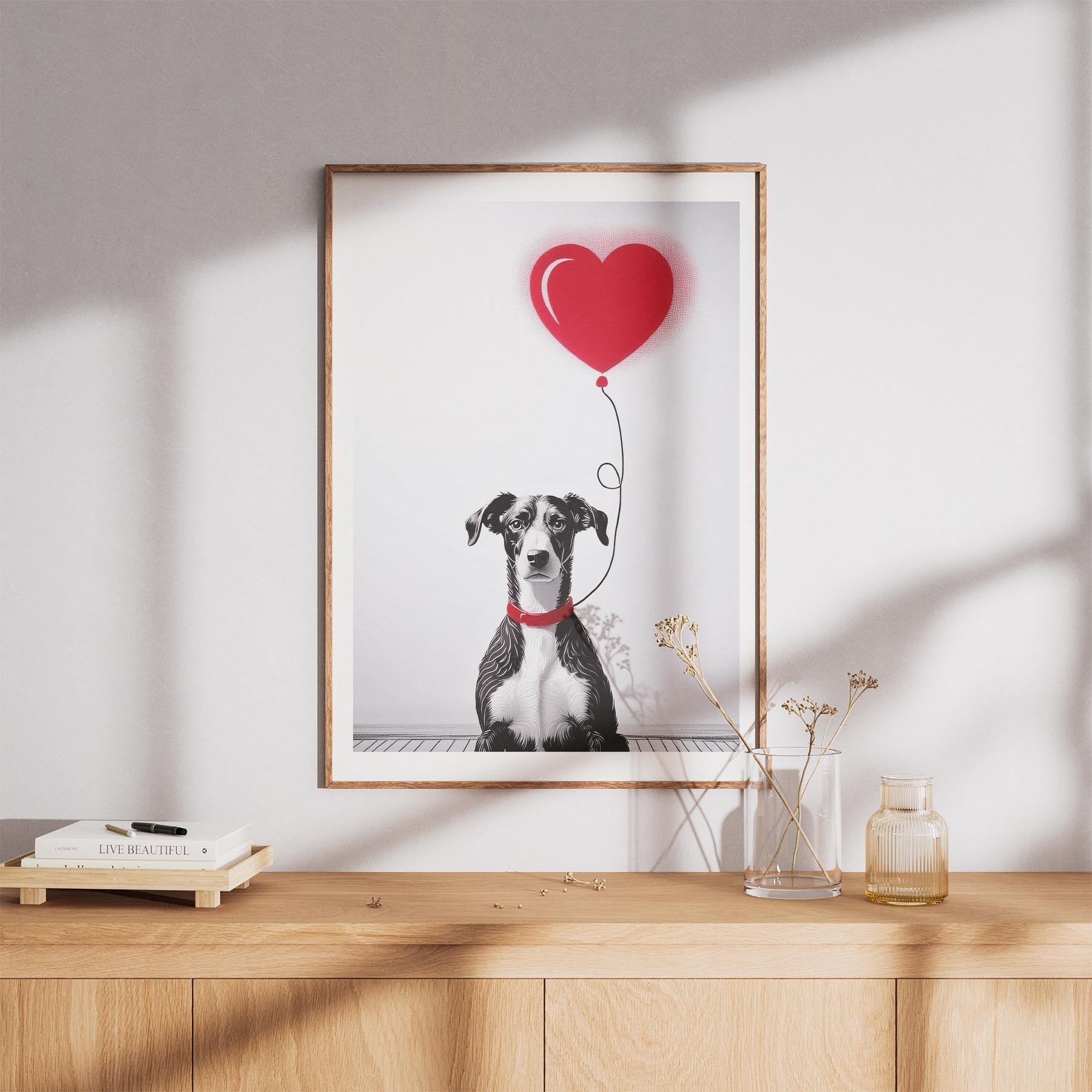 Whippet DOGSY Series inspired by the Art of Banksy image 8