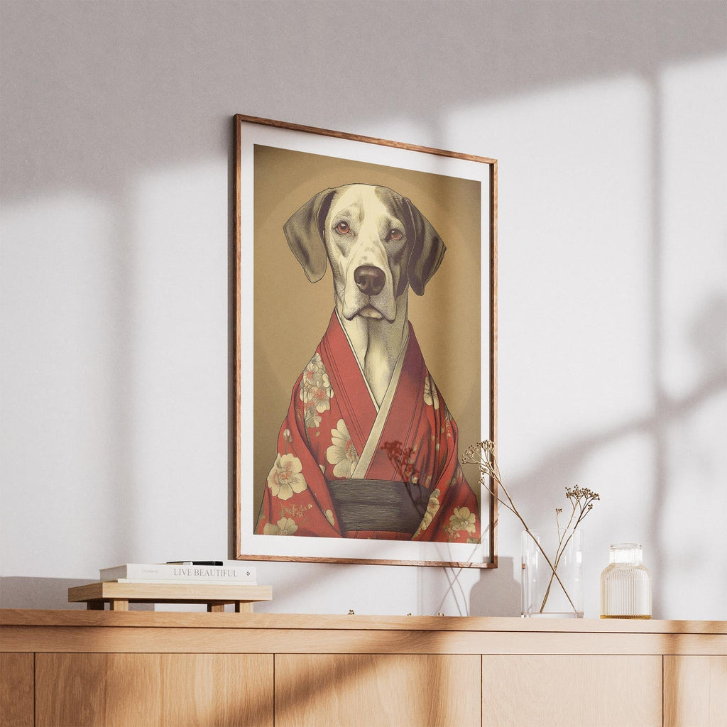 English Pointer Japanse Kimono Dog Series image 5
