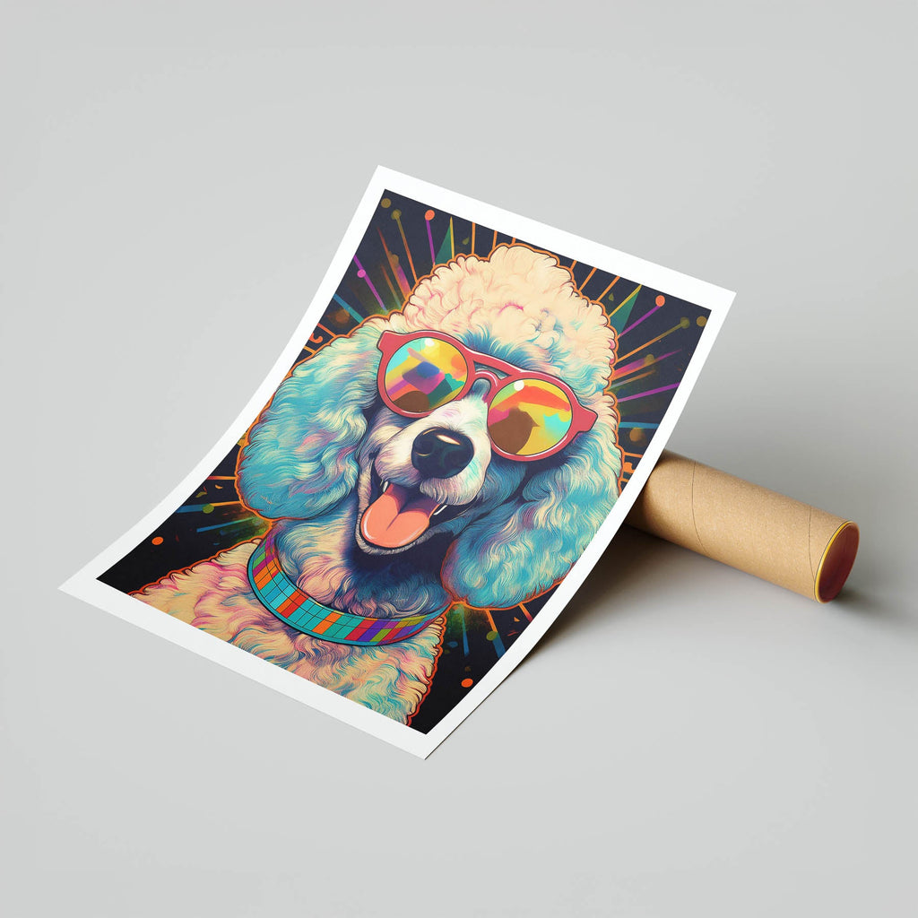 Poodle In Colourful Sunnies 2 image 7