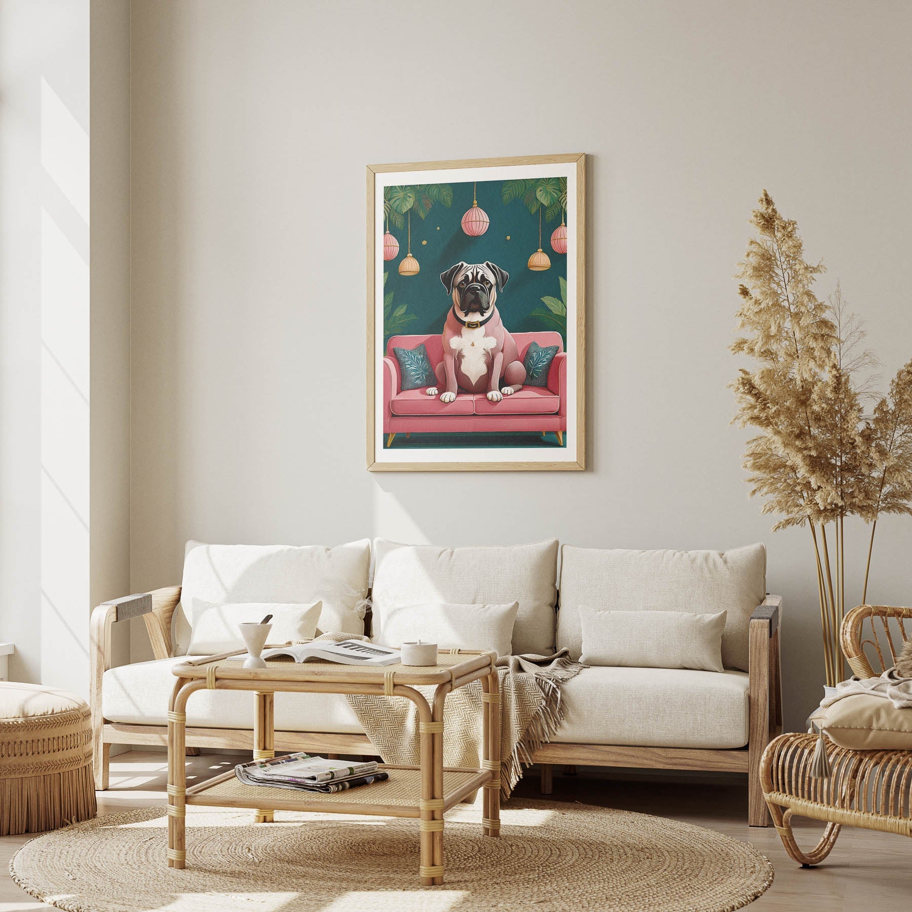 Dogue De Bordeaux  Just Lounging Around image 1