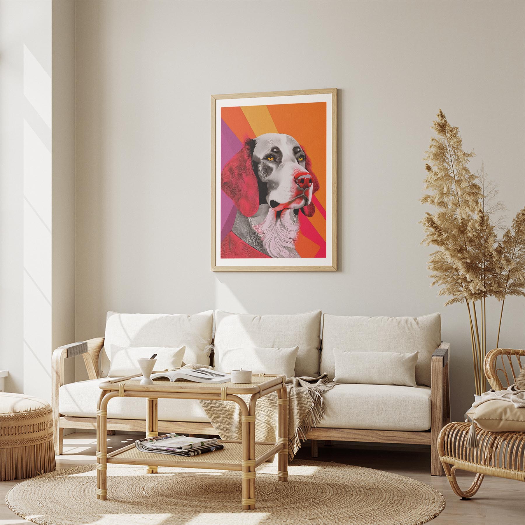 English Setter Modern Pop Dog Series image 2