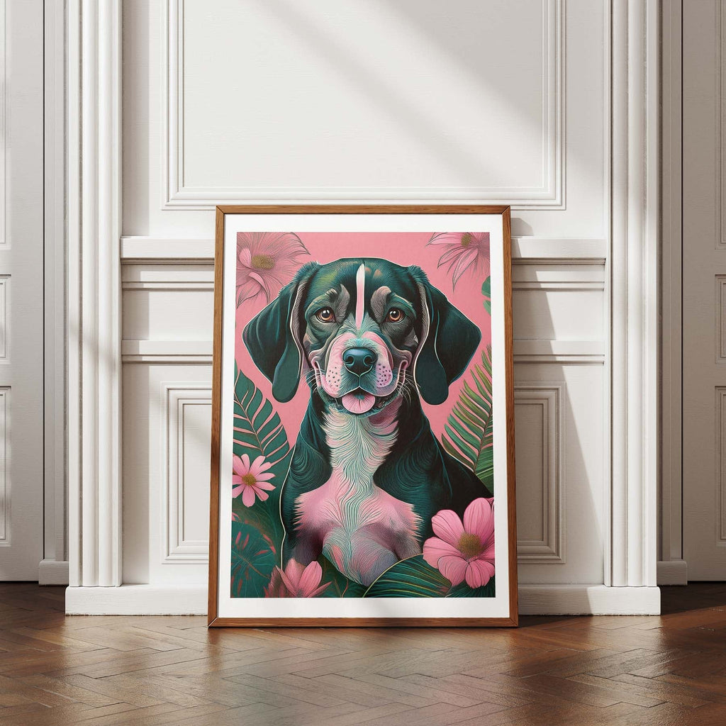 Beagle Flowery Dog image 13