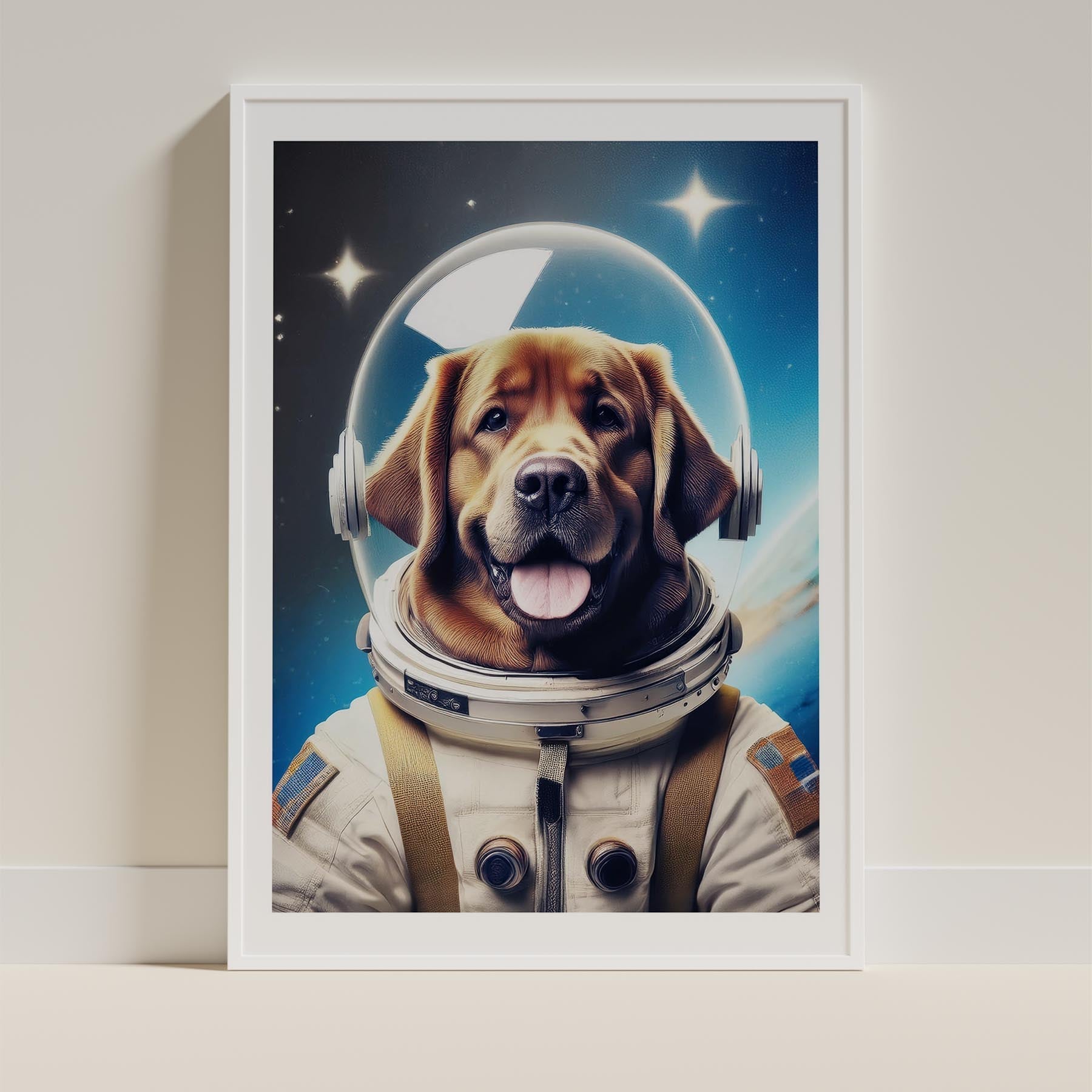 Newfoundland Astronaut Dog Series image 9