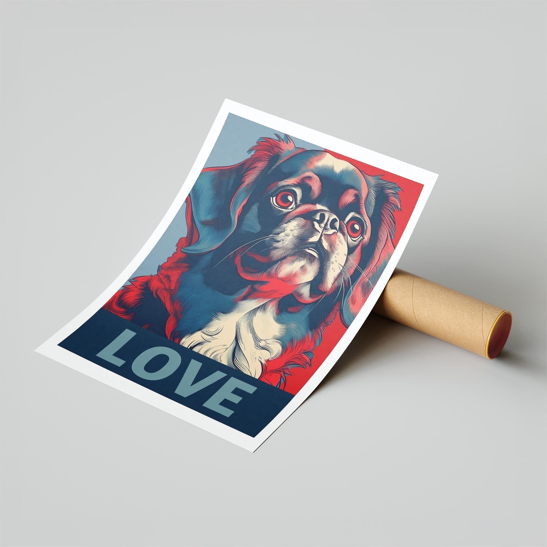 Doberman Hokusai Japanese Inspired Dog Series image 10