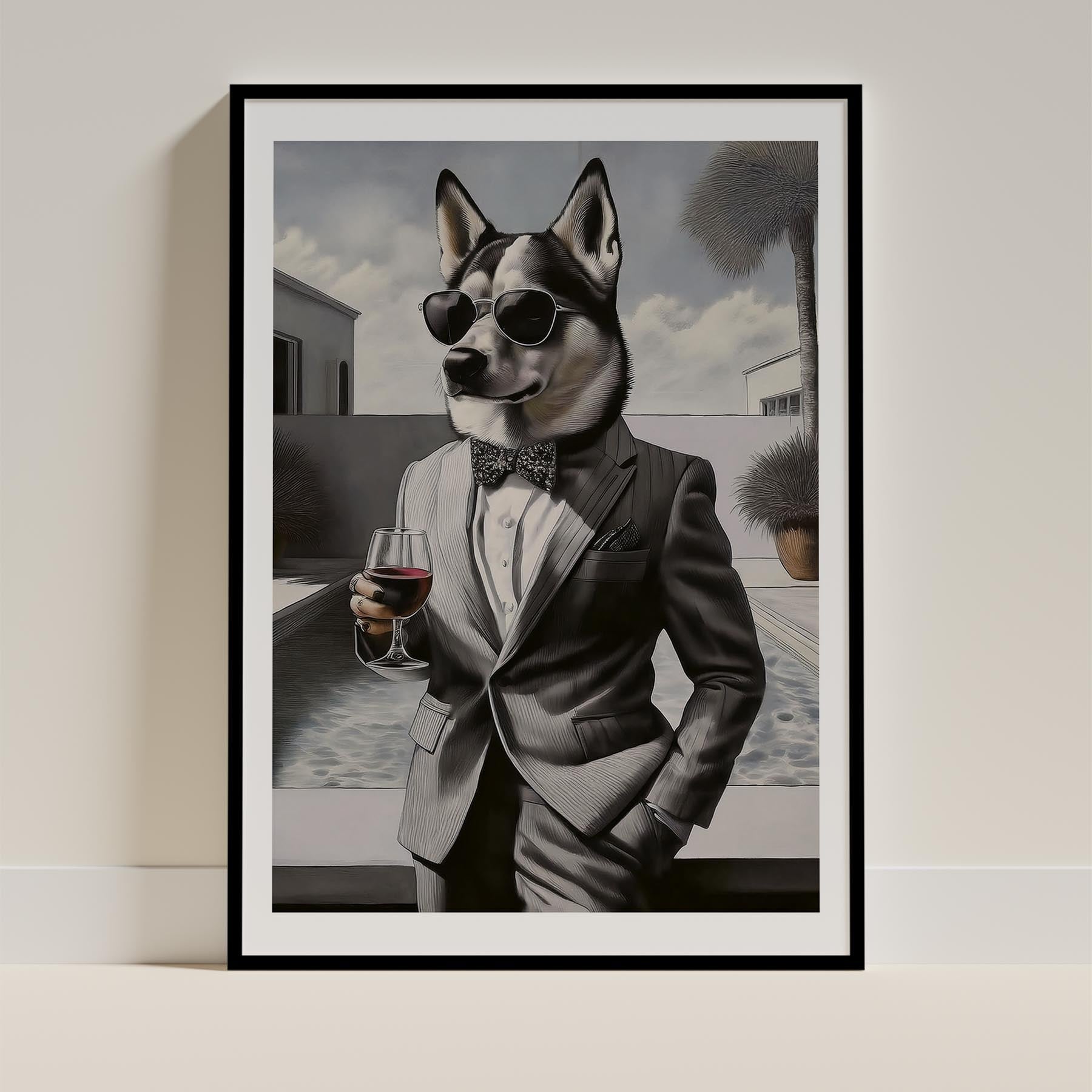 Siberian Husky The Distinguished Gentleman Dog Series image 0