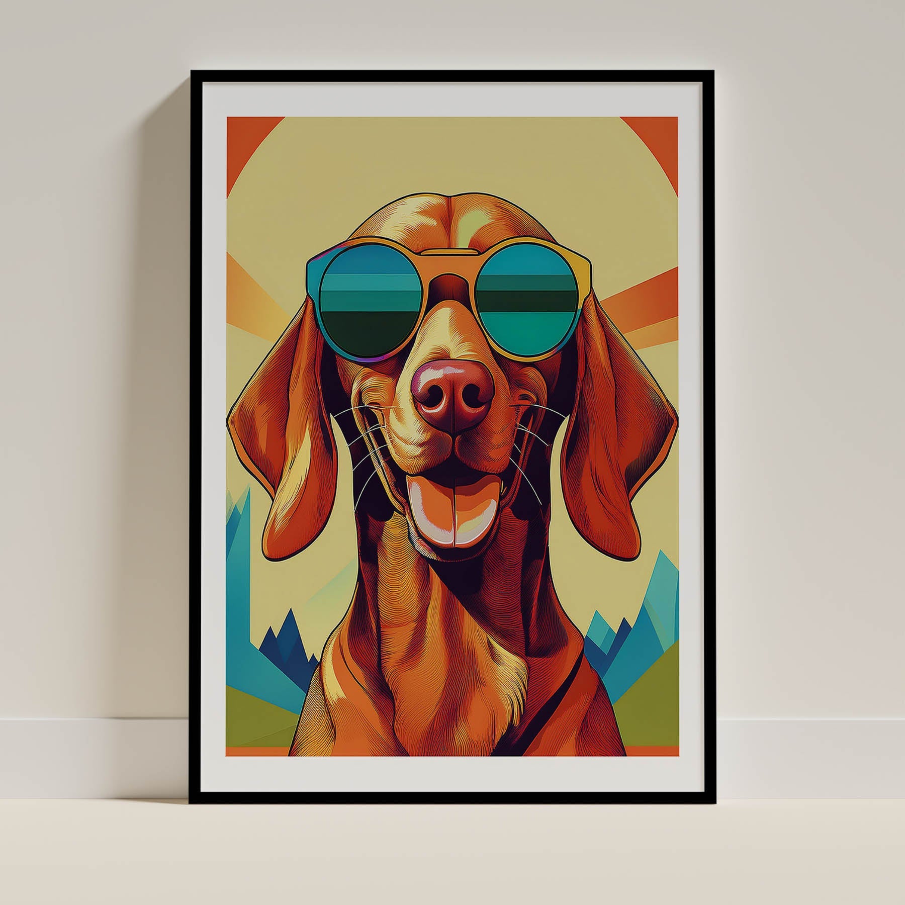 Dog In Colourful Sunnies 15 image 0