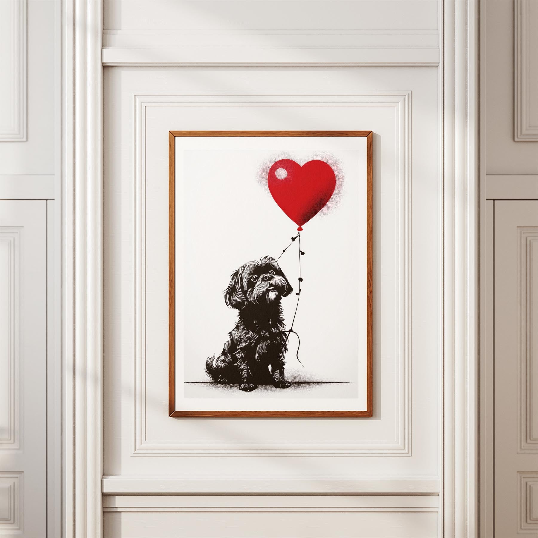 Shih Tzu DOGSY Series inspired by the Art of Banksy image 3