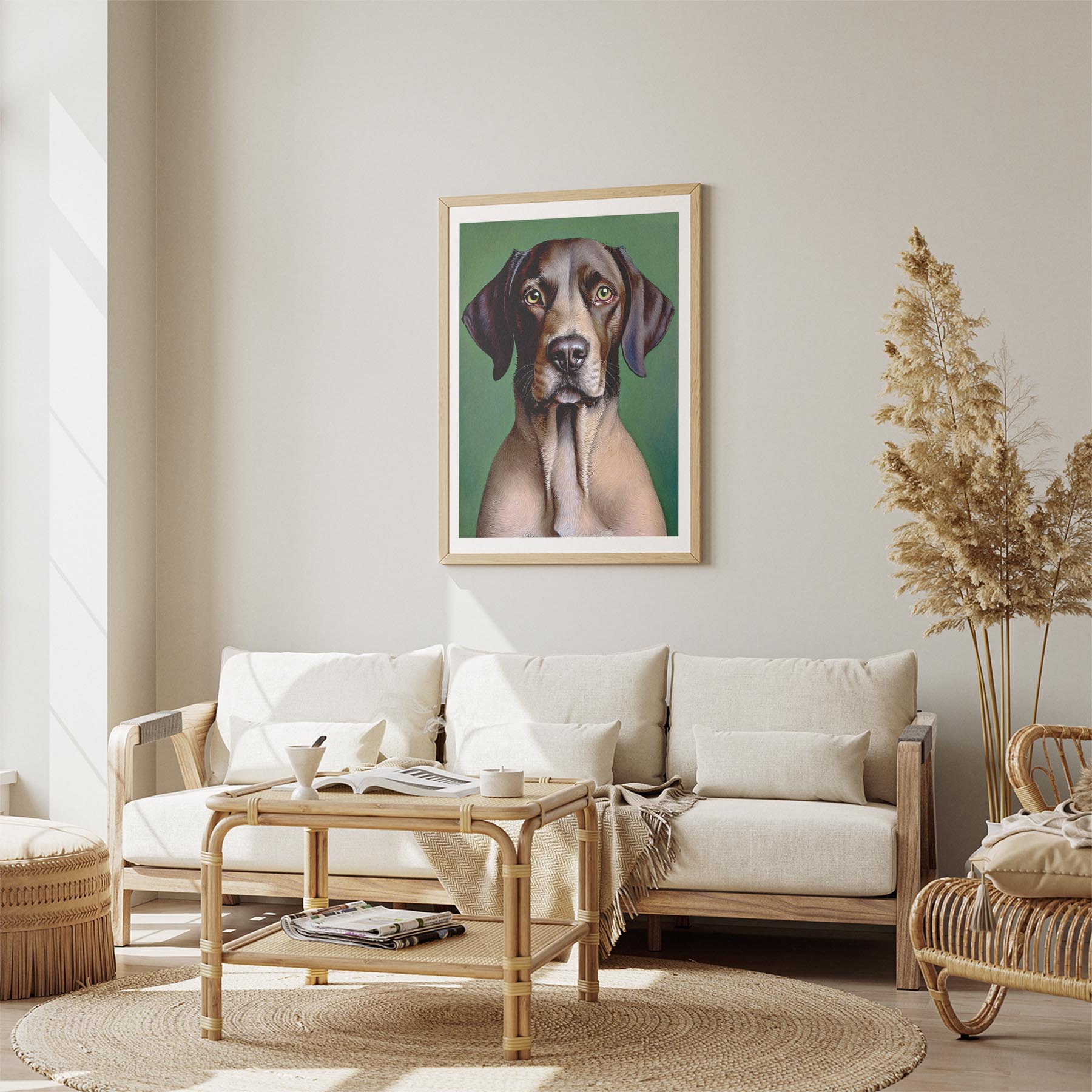 German Pointer Green Painted Series image 2