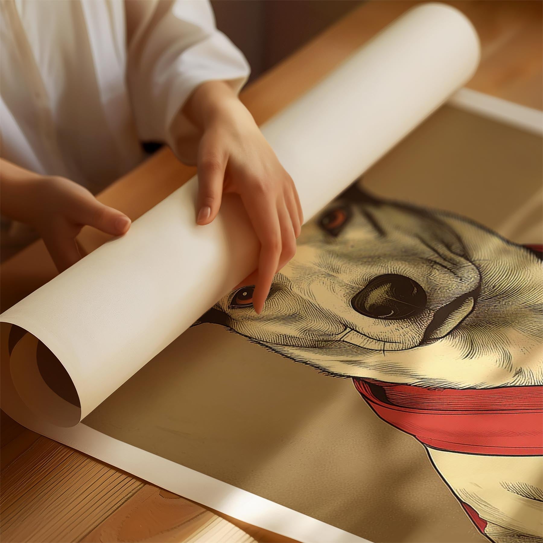 Cattle Dog Japanse Kimono Dog Series image 1