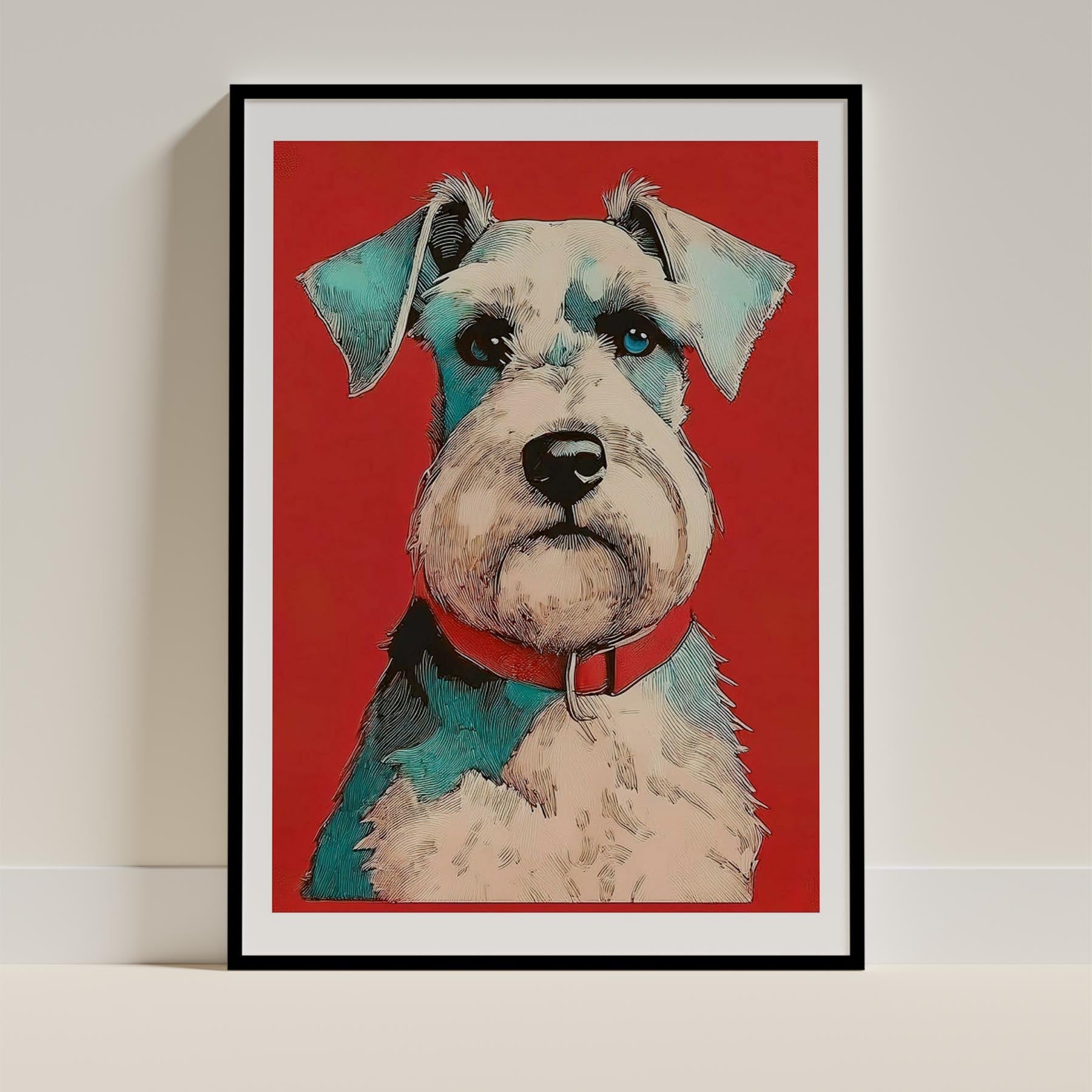 Schnauzer Red Dog Series image 0