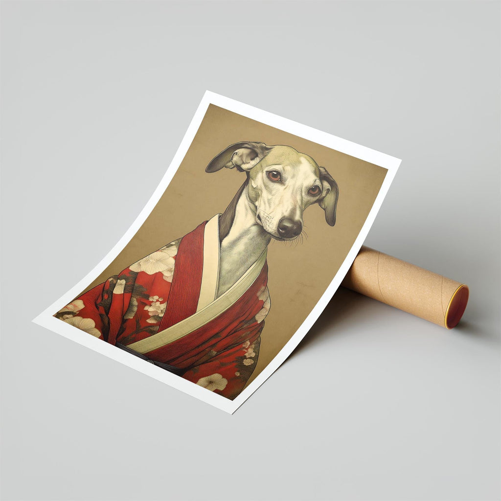 Greyhound Japanse Kimono Dog Series image 6