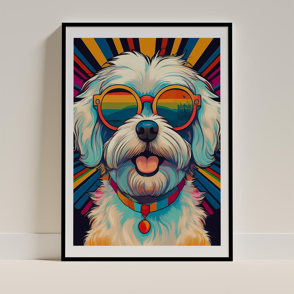 Maltese In Colourful Sunnies 1 image 11