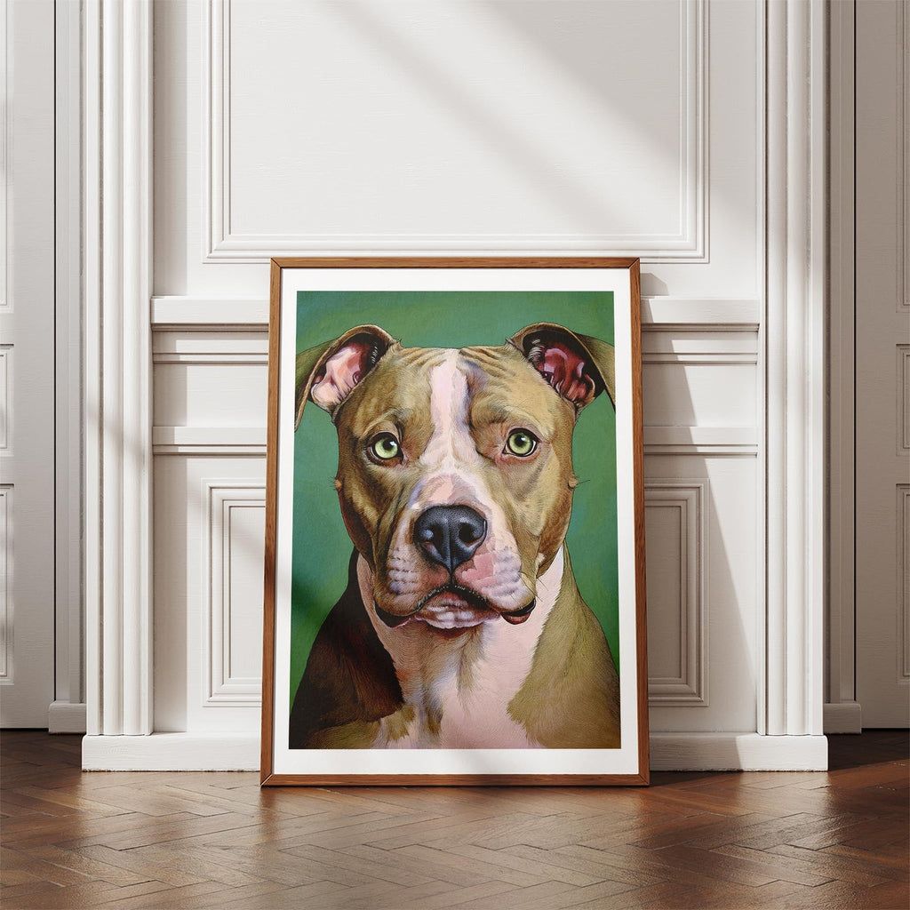 American Staffordshire Terrier Green Painted Series image 4