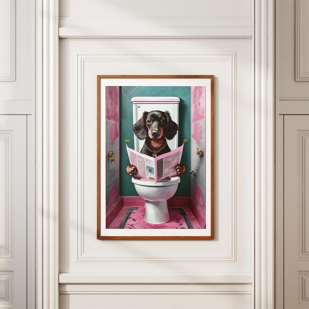 Dachshund Toilet Humour Dog Series 3 image 3