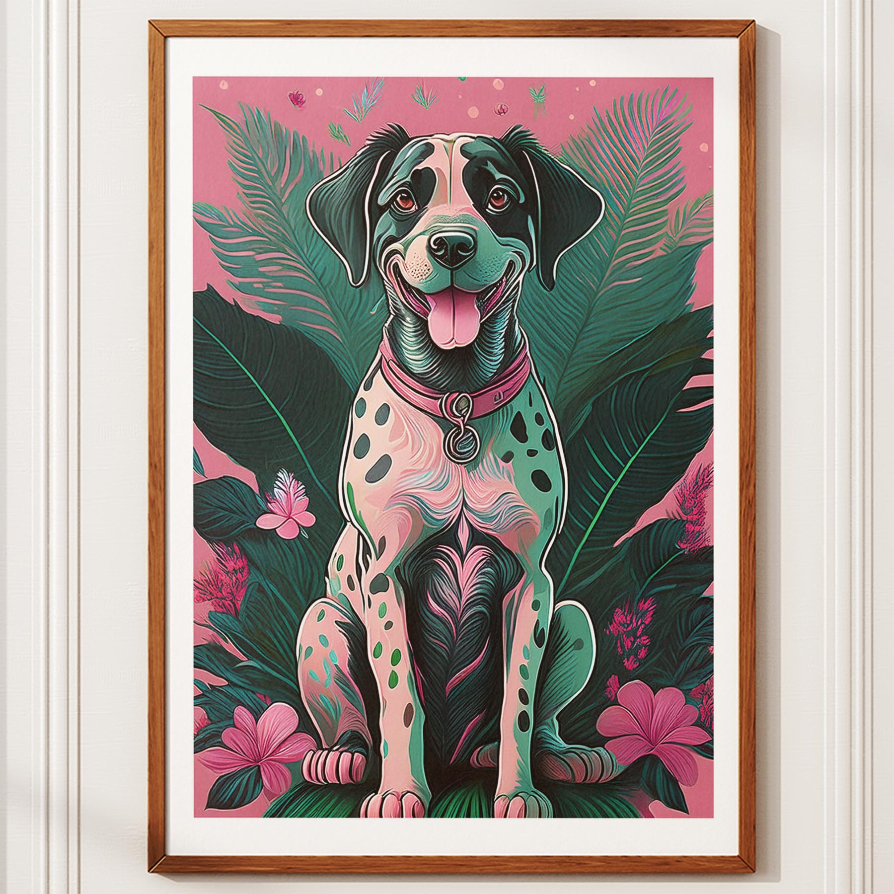 Dalmatian Flowery Dog image 10