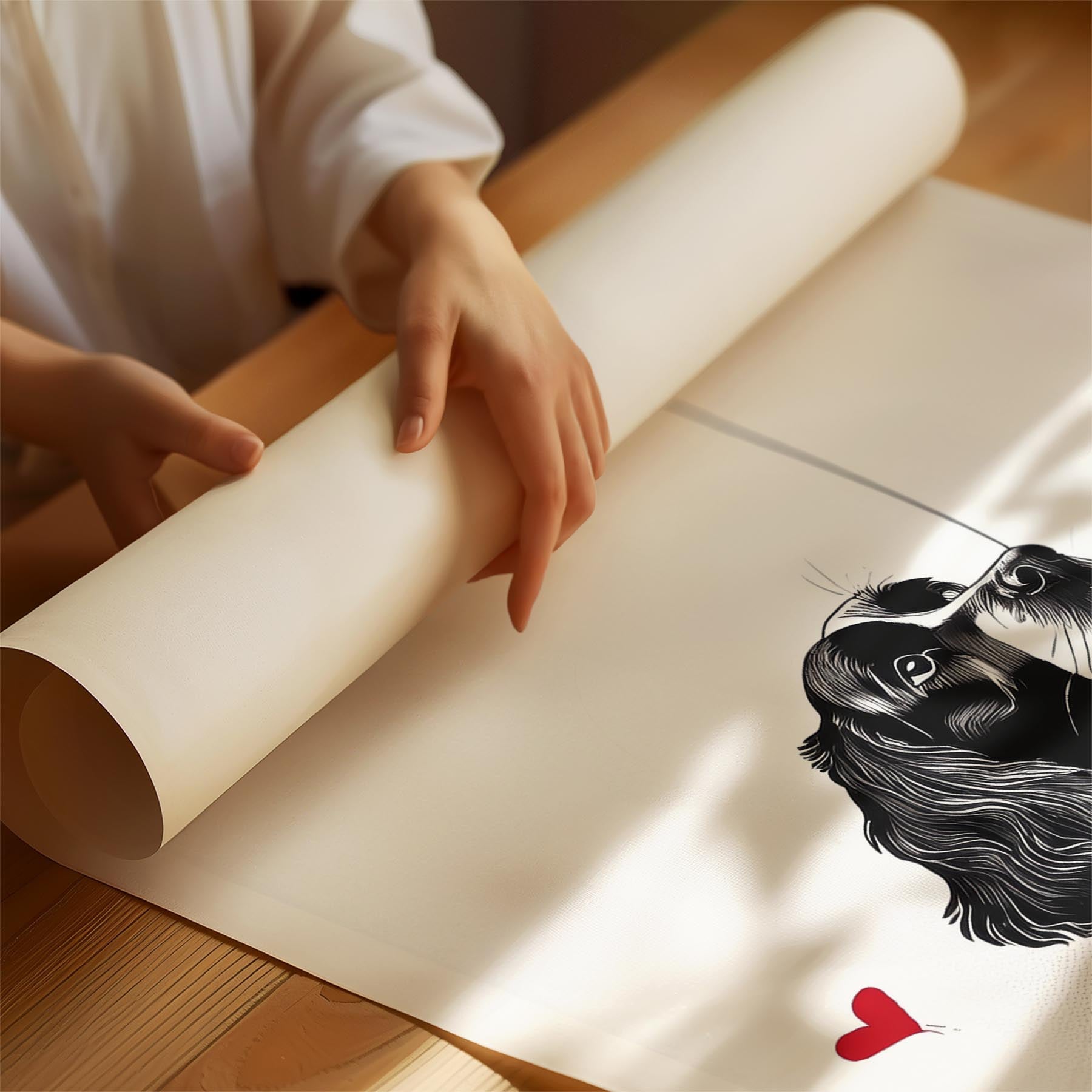 English Springer Spaniel DOGSY Series inspired by the Art of Banksy image 1