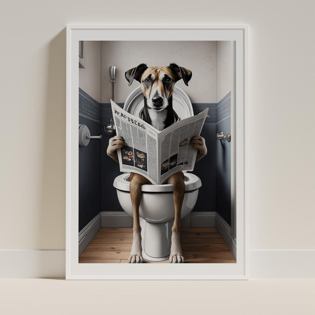 Greyhound Toilet Humour Dog Series 2 image 9