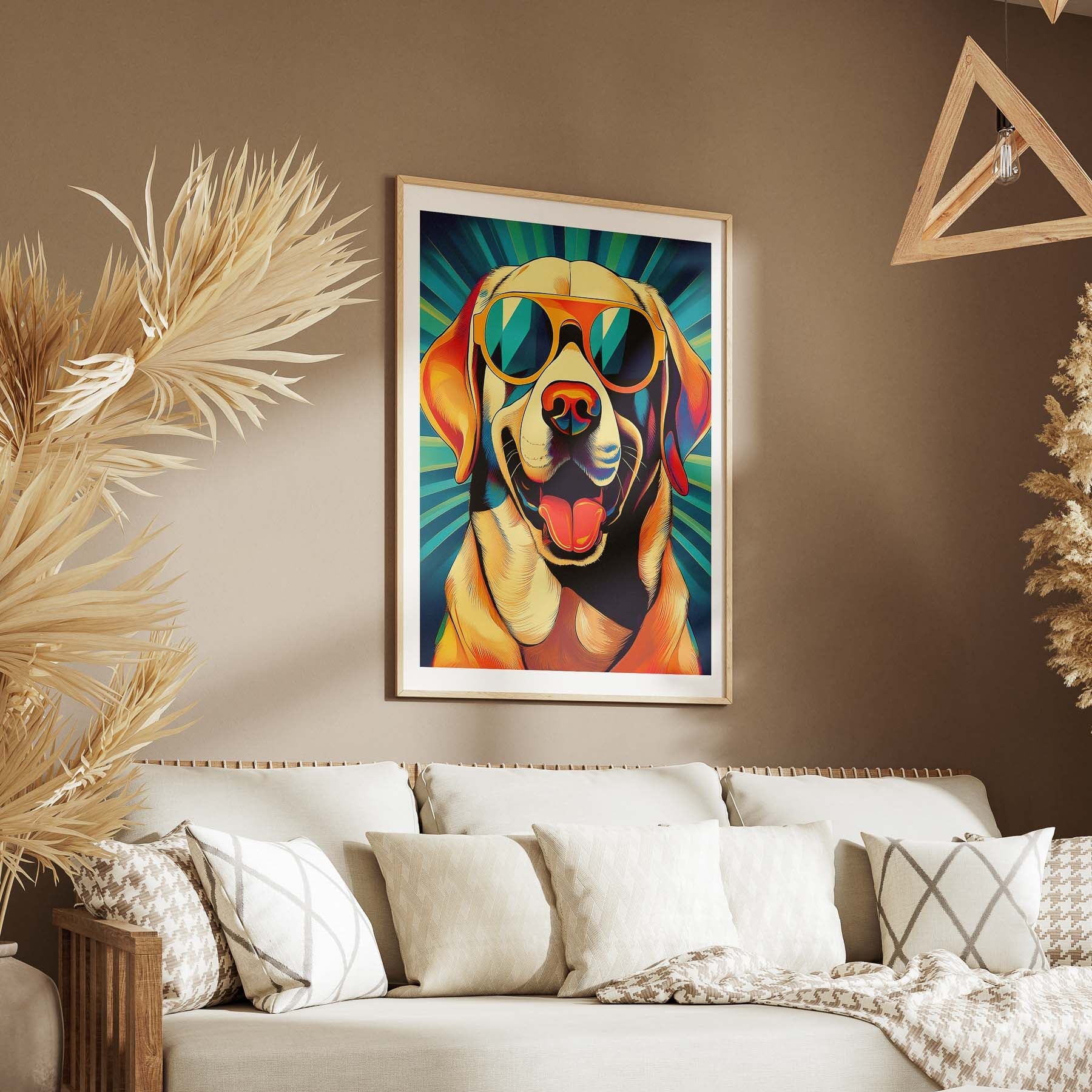 Labrador In Colourful Sunnies 1 image 5