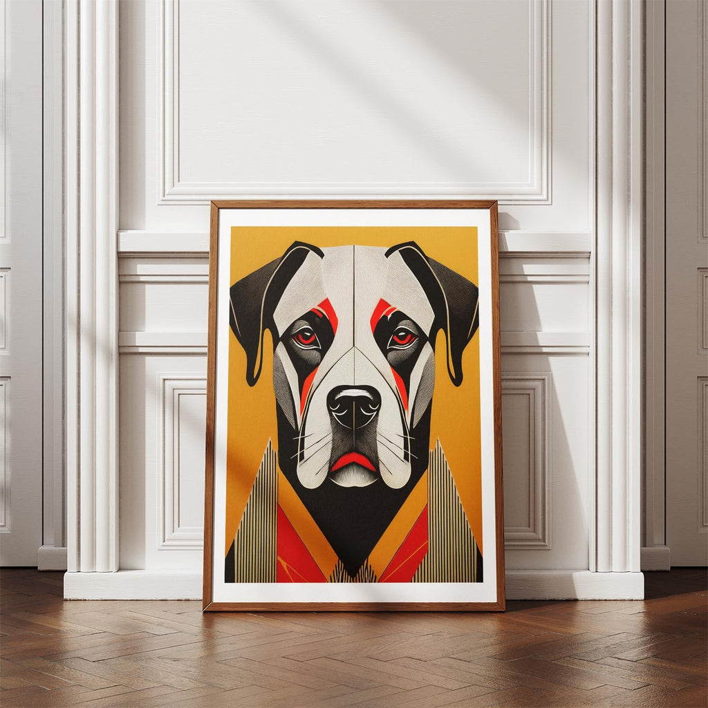 Mastiff Geometric Orange Series image 4