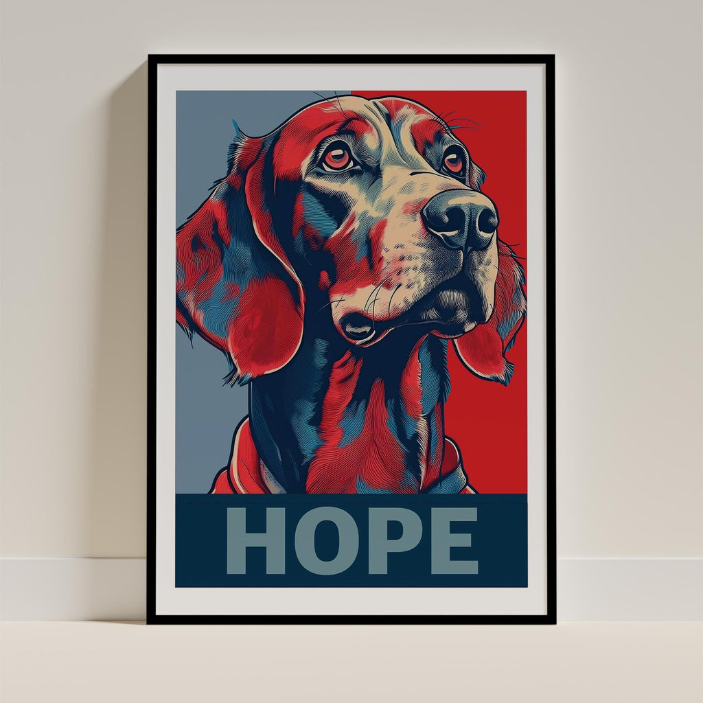 Irish Setter HOPE Series Inspired by the Obama Poster image 11