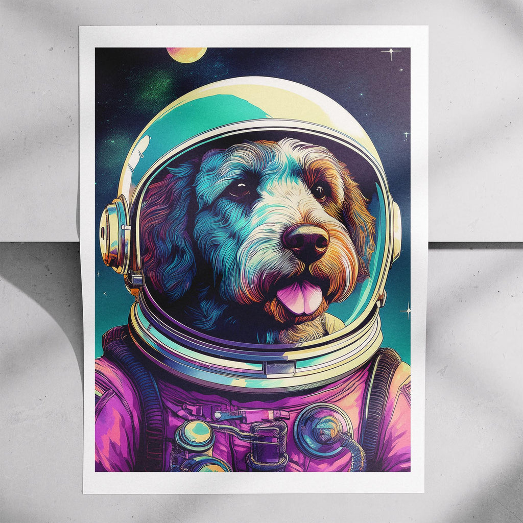 Spanish Water Dog Space Dogs Series image 7