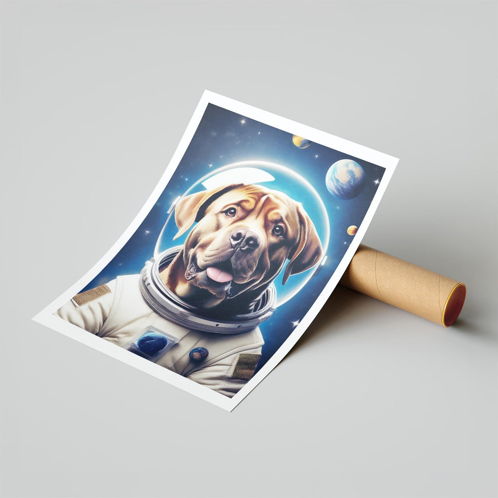 Neapolitan Mastiff Astronaut Dog Series image 6