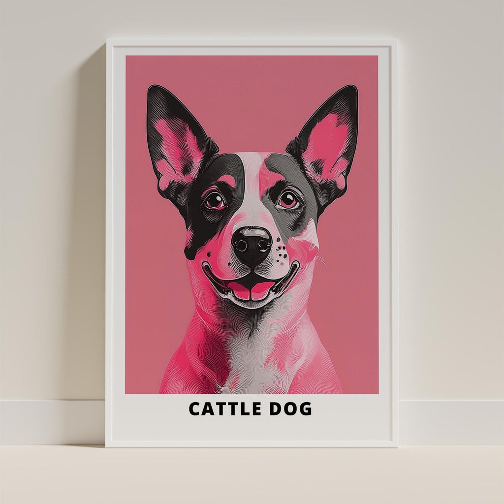 Cattle Dog Pink and Black Dog Series 1 image 9