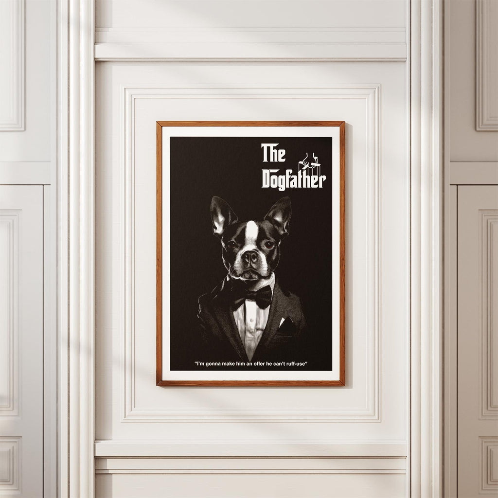 Boston Terrier Mafia Dog Series image 3