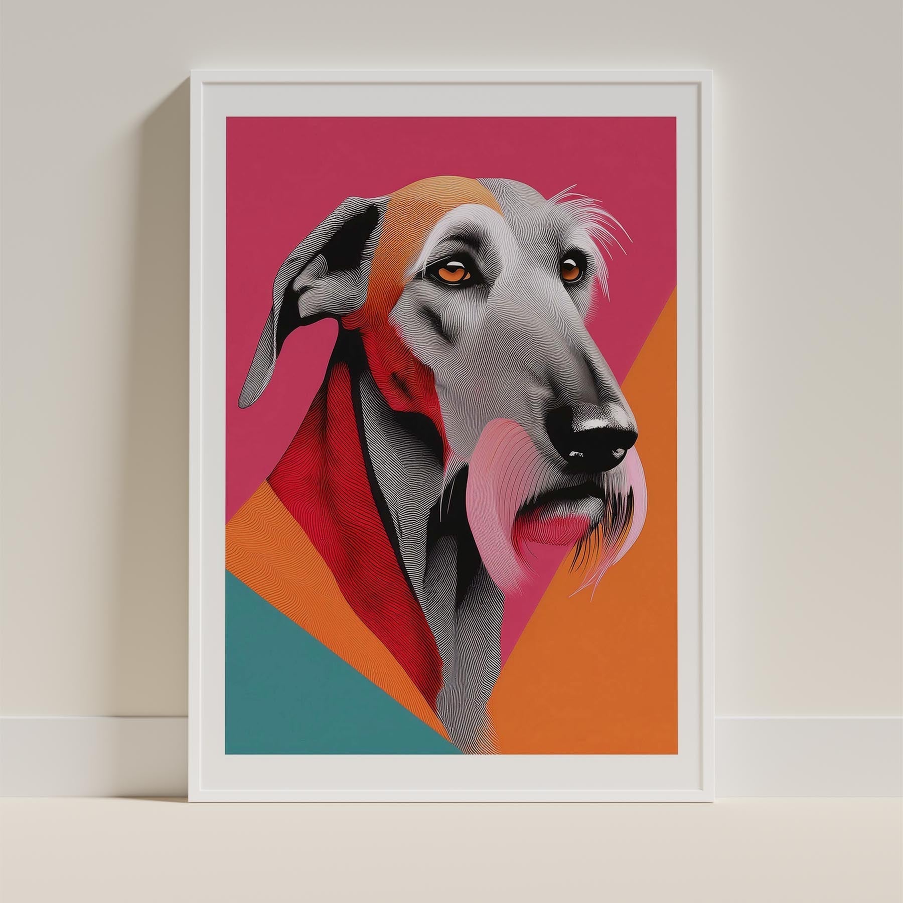 Irish Wolfhound Modern Pop Dog Series image 9