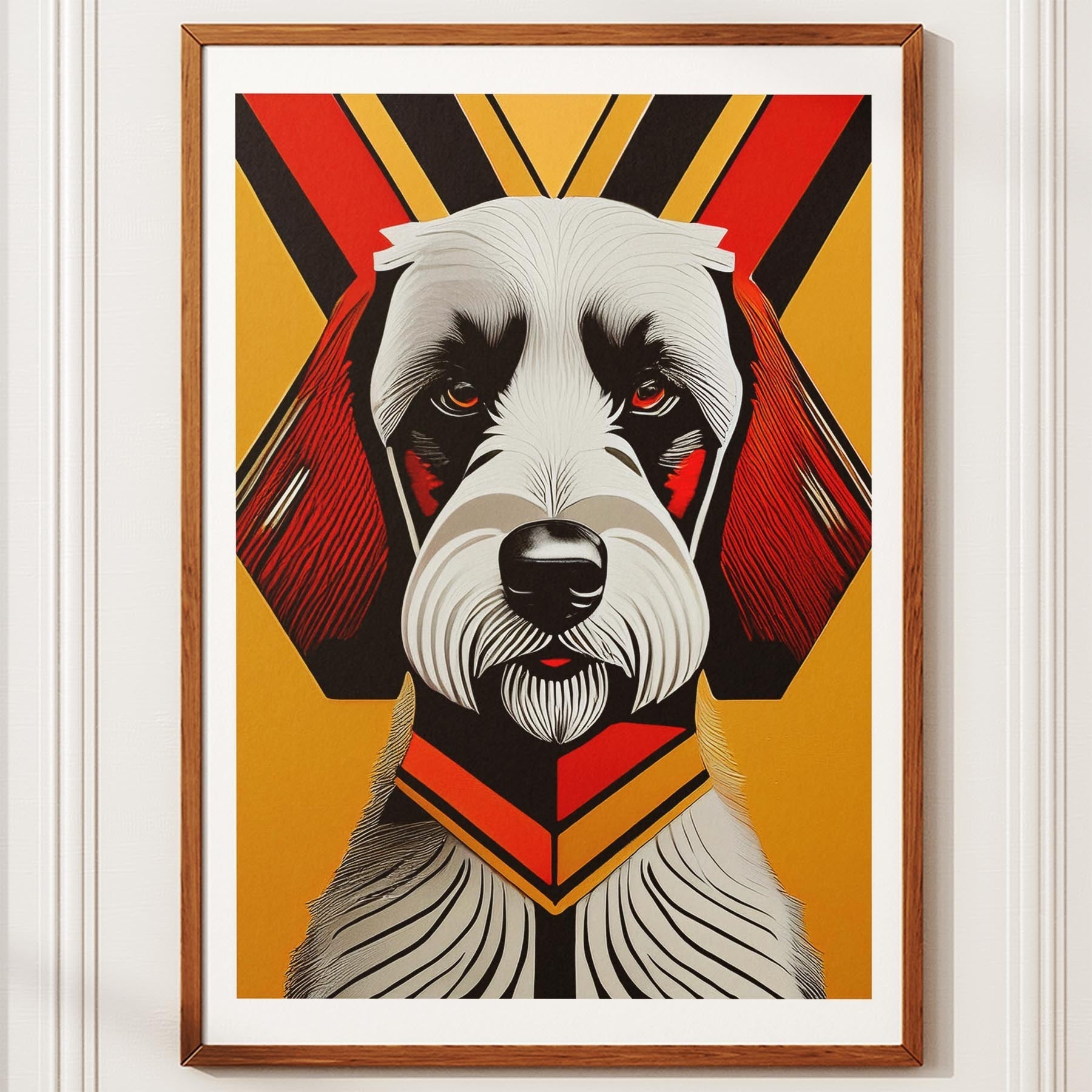 Cavoodle Geometric Orange Series image 10