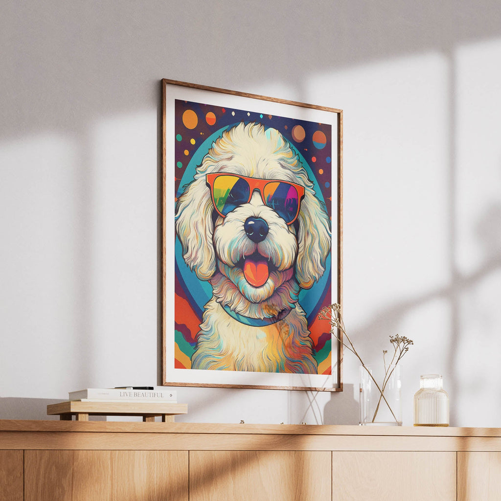 Bichon Frise In Colourful Sunnies 1 image 6
