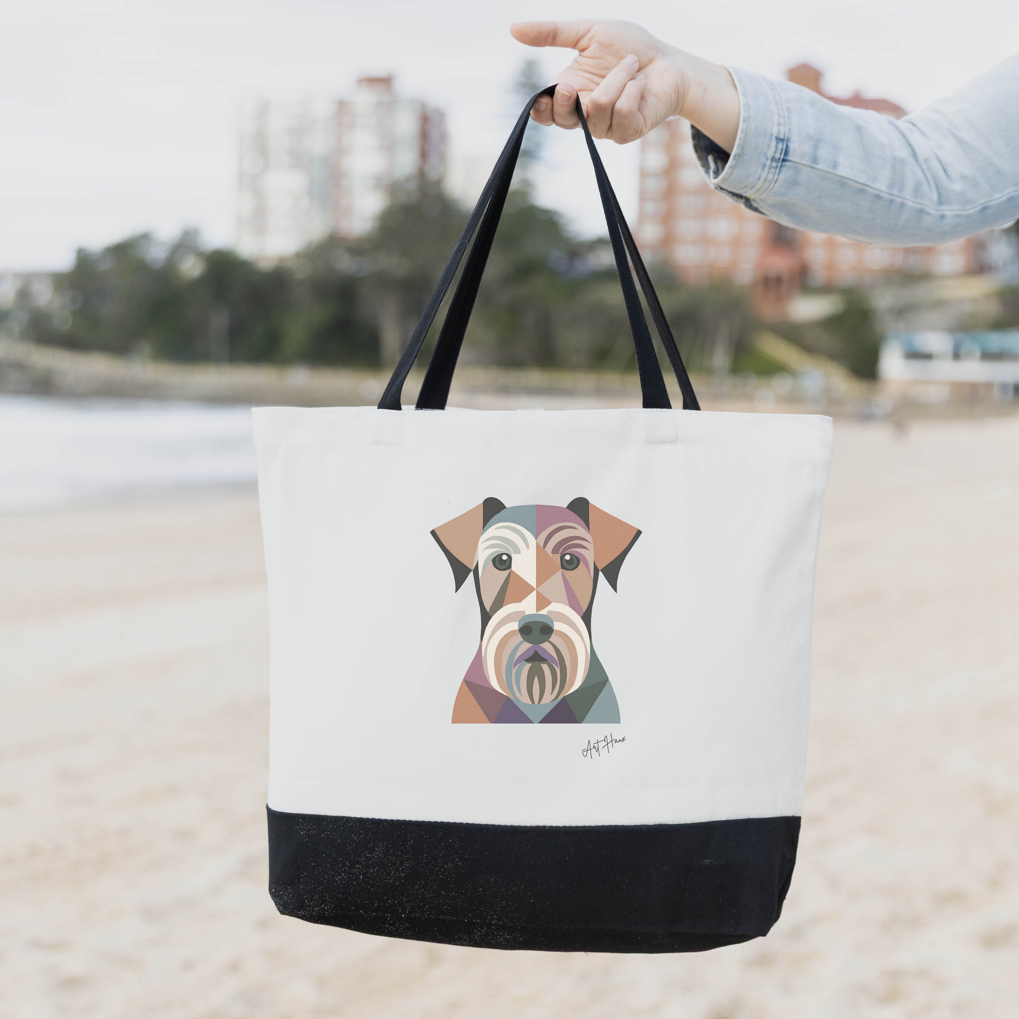 Irish Terrier Vintage Chic Graphic Bag image 1