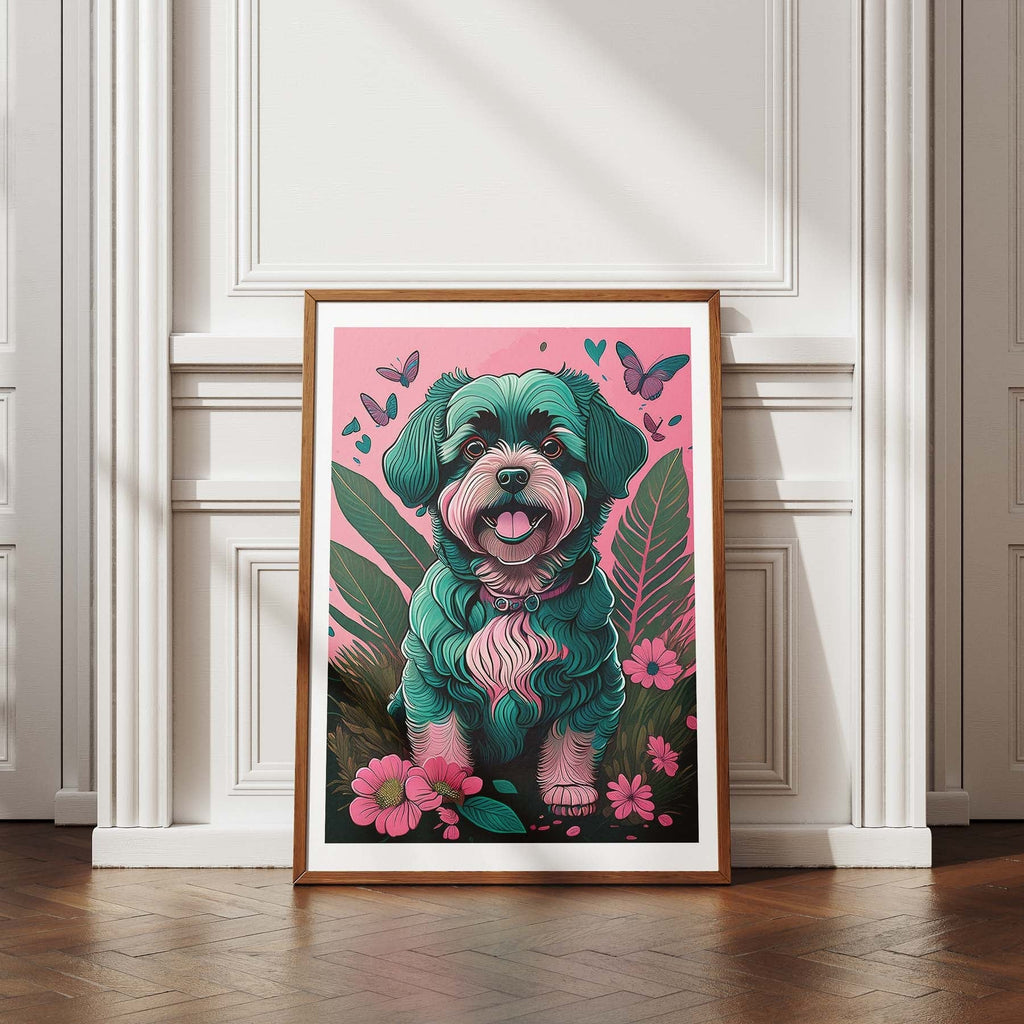 Havanese Flowery Dog image 4