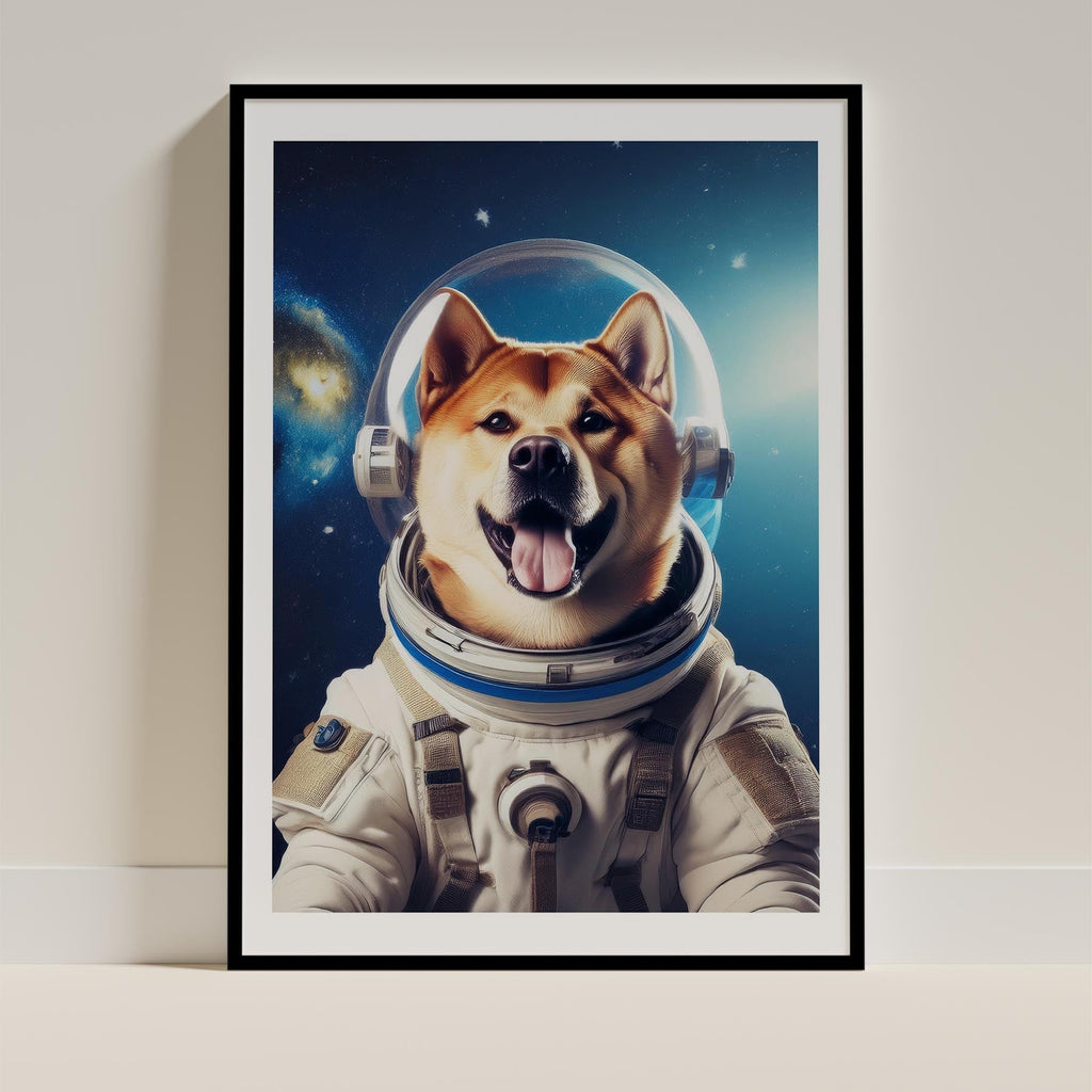Akita Inu Astronaut Dog Series image 11