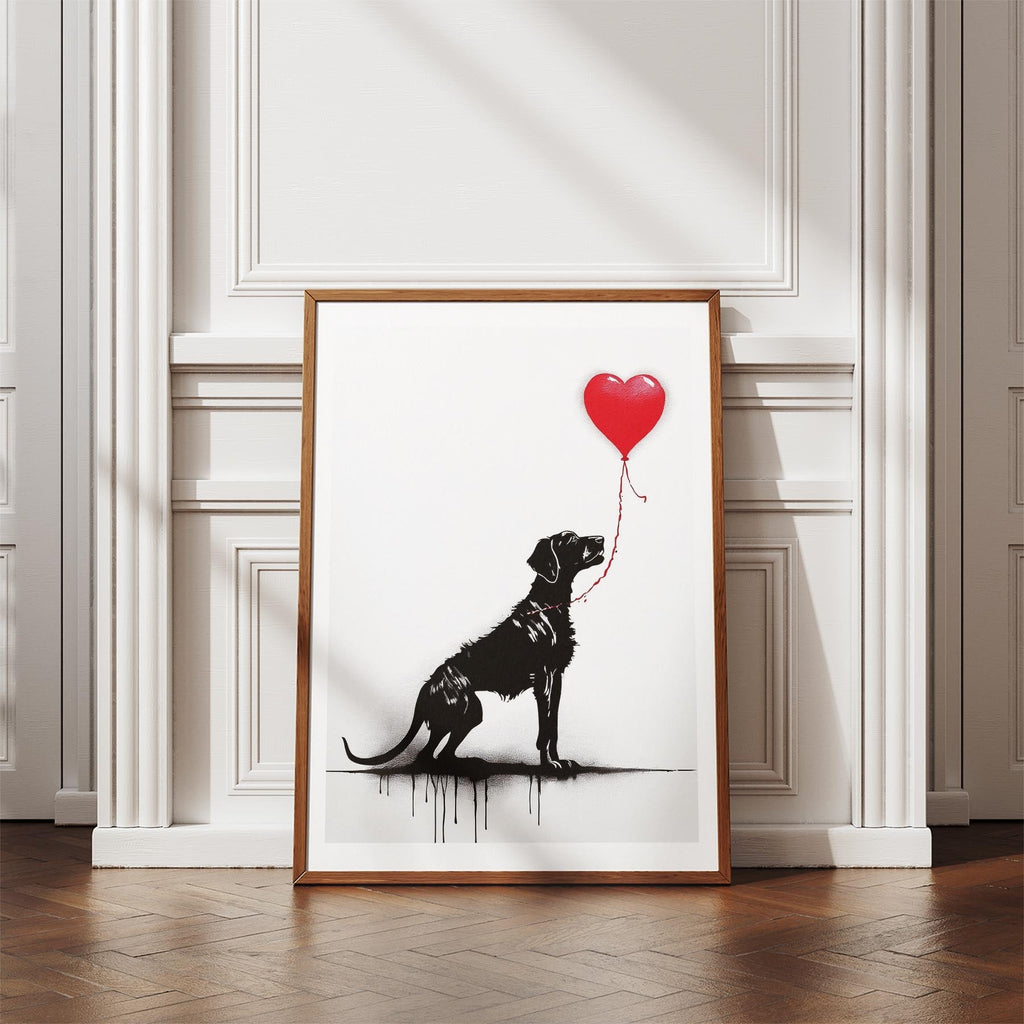 German Pointer DOGSY Series inspired by the Art of Banksy image 4