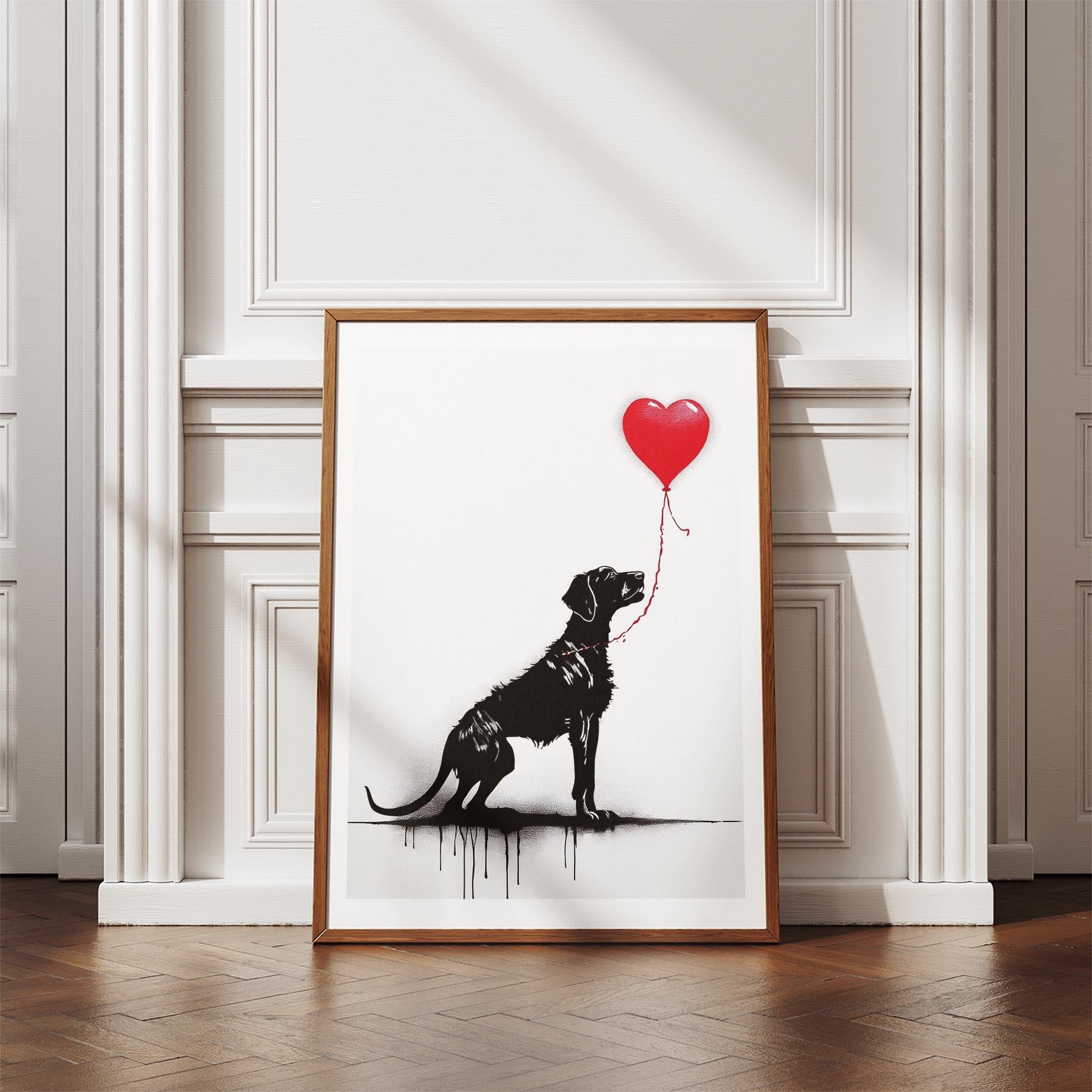 German Pointer DOGSY Series inspired by the Art of Banksy image 4