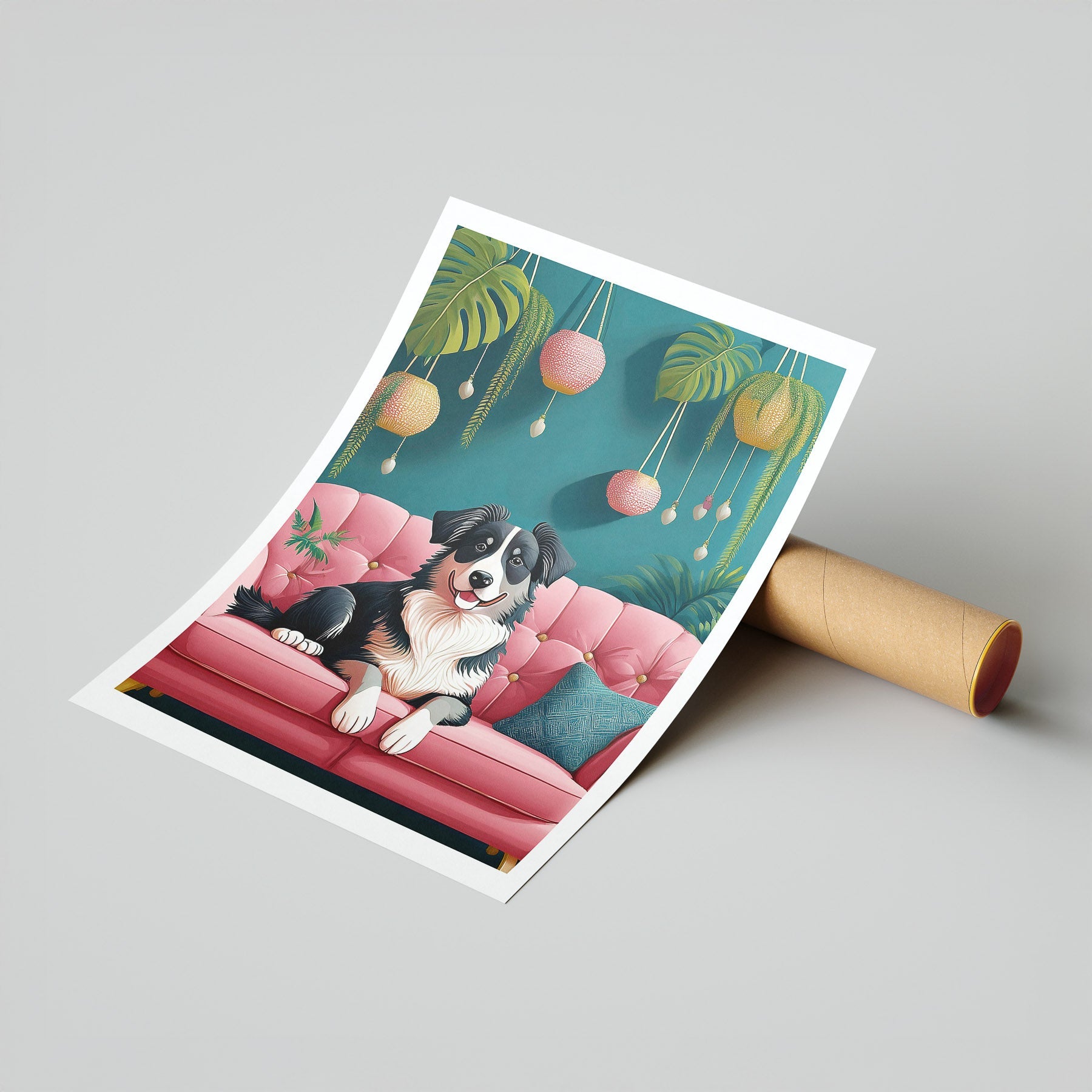 Australian Shepherd  Just Lounging Around image 7