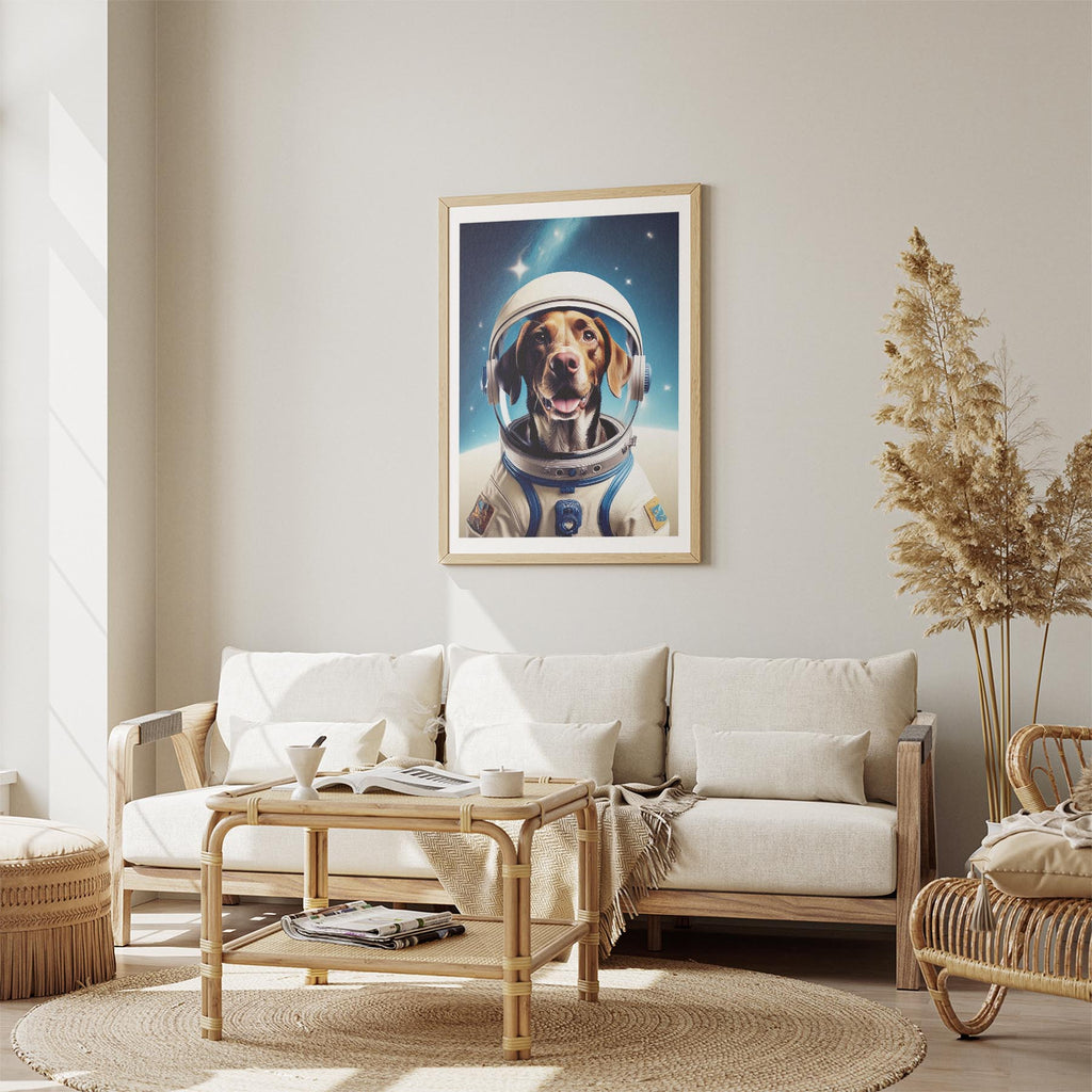 German Pointer Astronaut Dog Series image 2