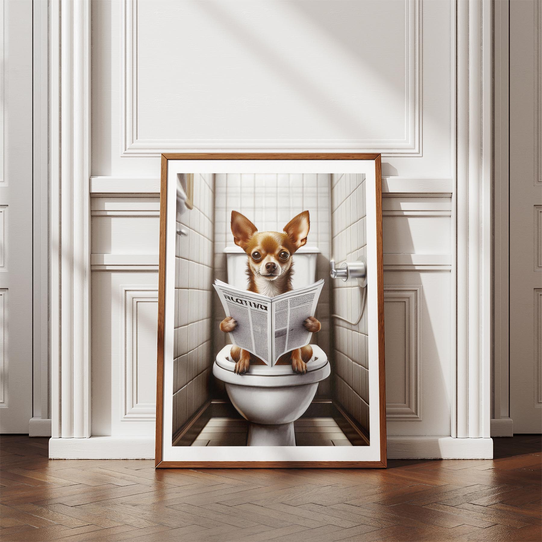 Chihuahua Toilet Humour Dog Series 1 image 4