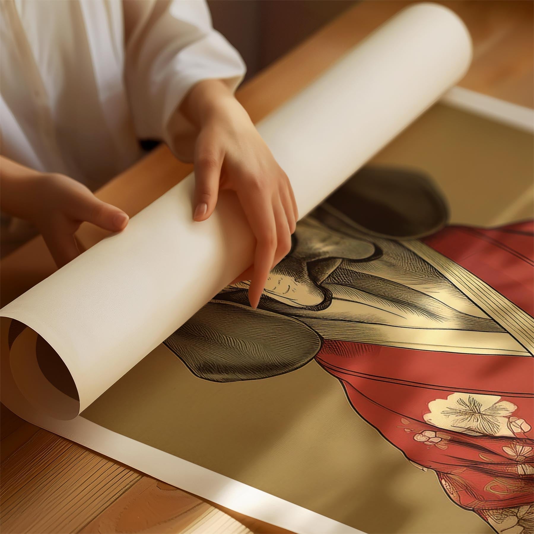 Bloodhound Japanse Kimono Dog Series image 1