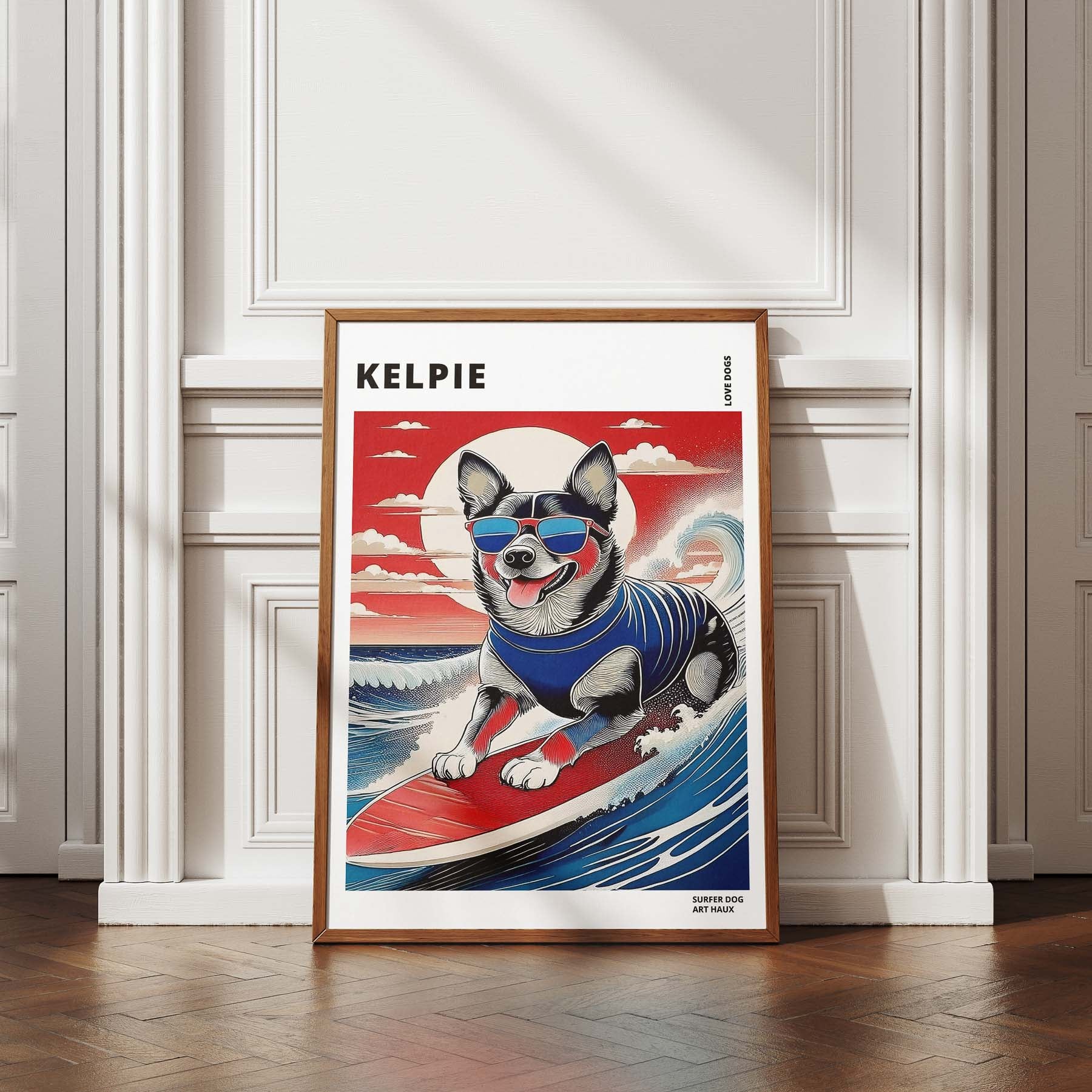 Kelpie Hokosai Surfer Dogs 1 image 4