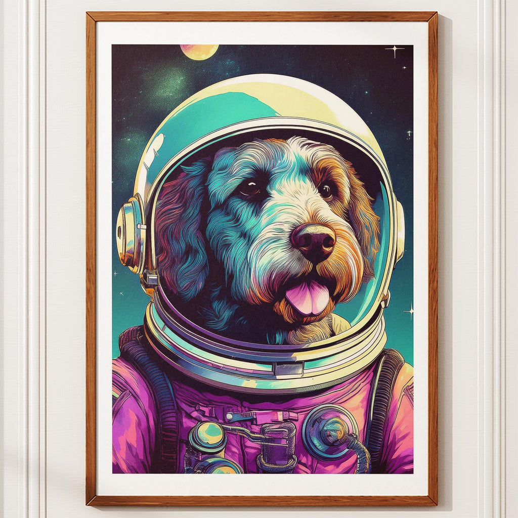 Spanish Water Dog Space Dogs Series image 10