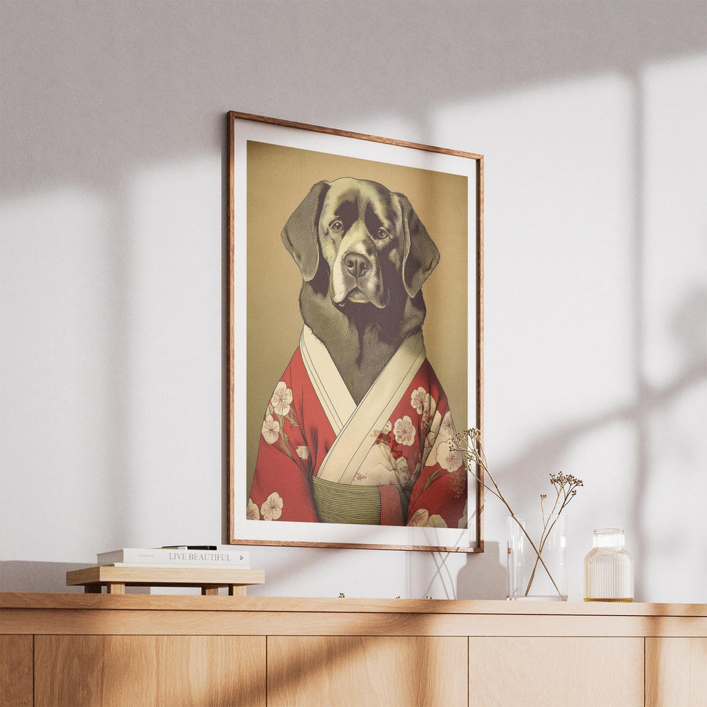 Newfoundland Japanse Kimono Dog Series image 5