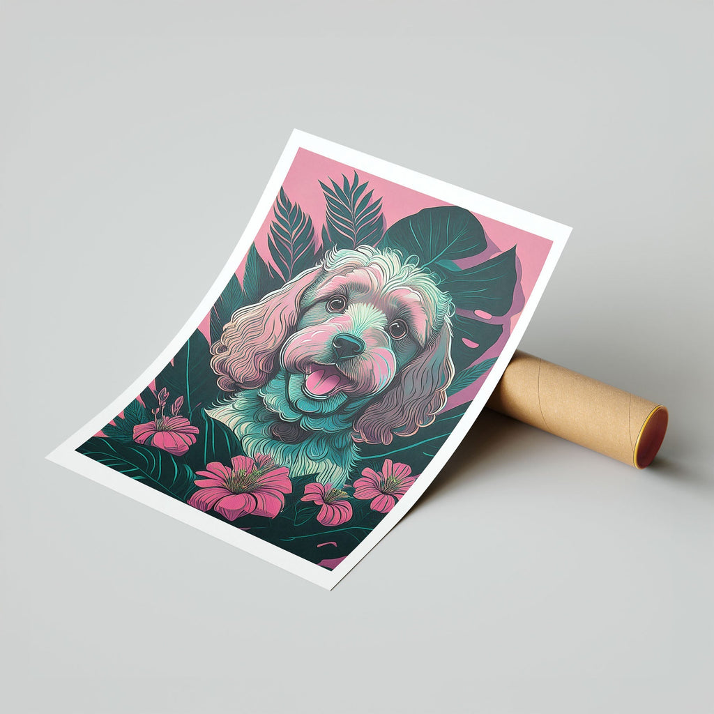 Cavoodle 2 Flowery Dog image 7