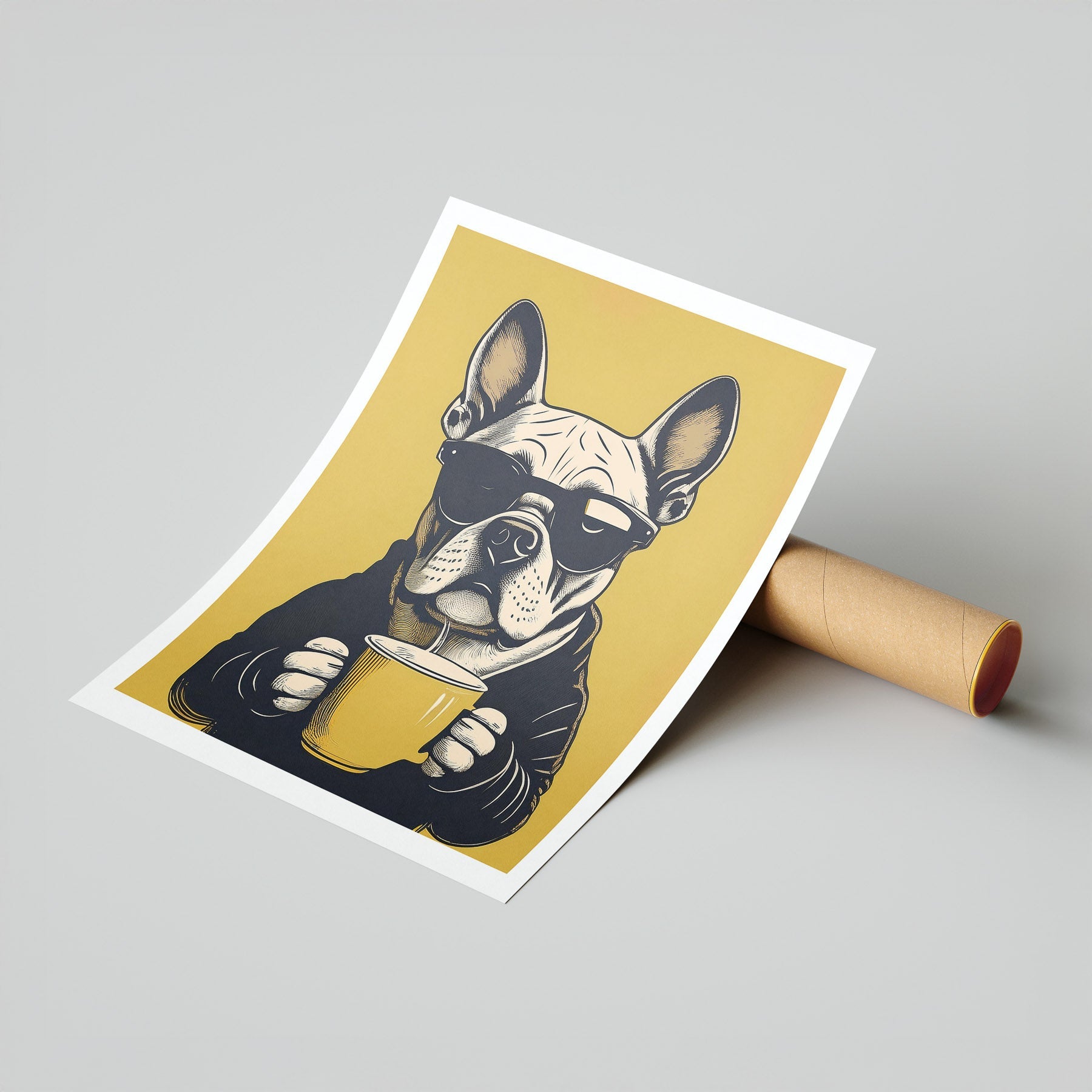 Bull Dog 1 Chillin Coffee Dog image 7