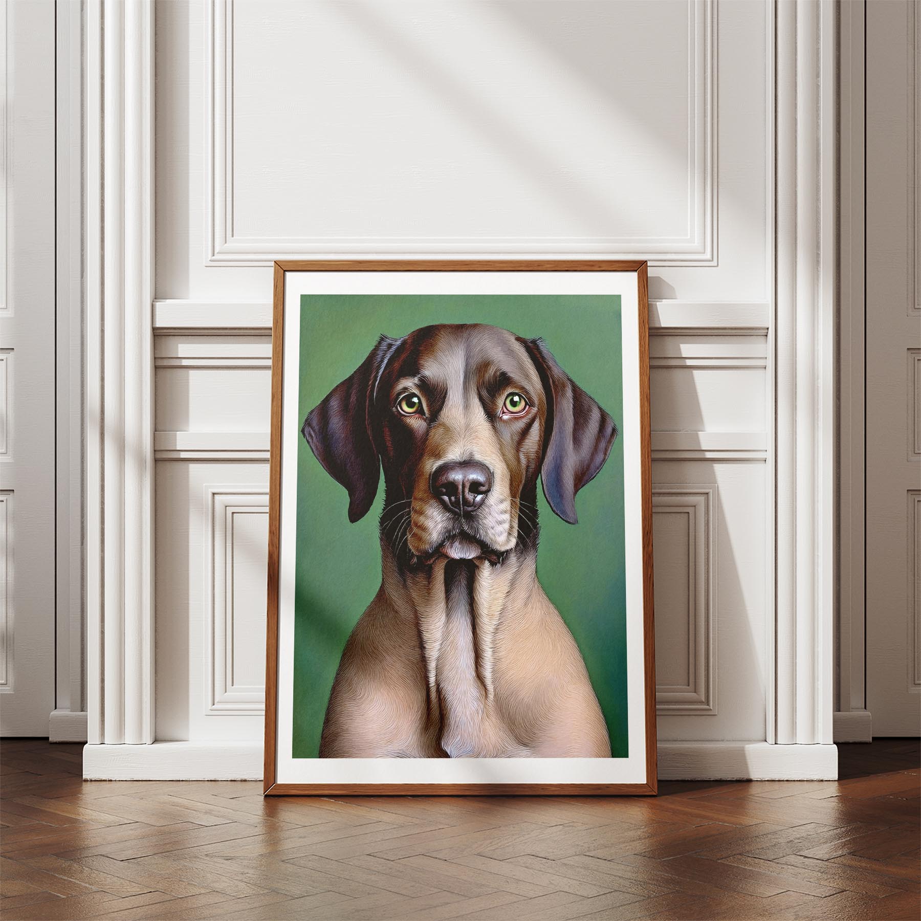 German Pointer Green Painted Series image 4