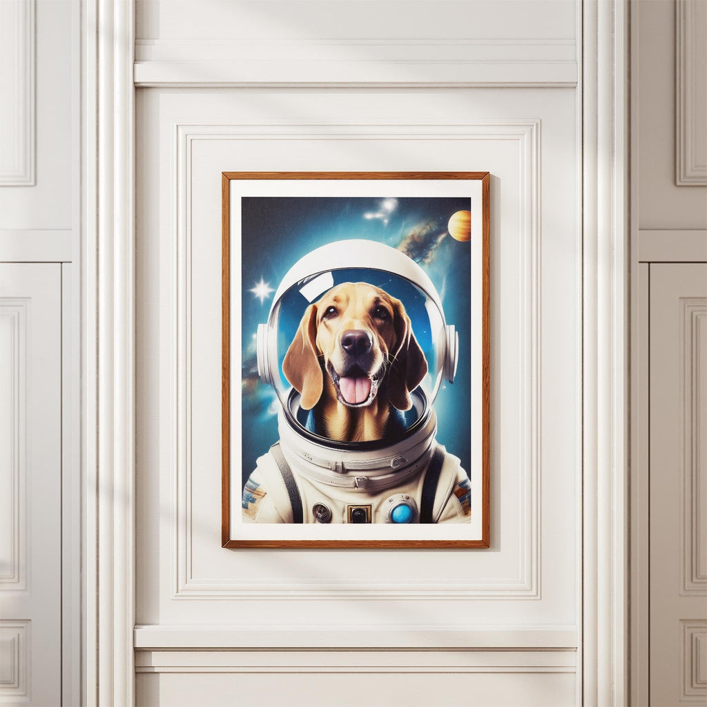 Bloodhound Astronaut Dog Series image 3